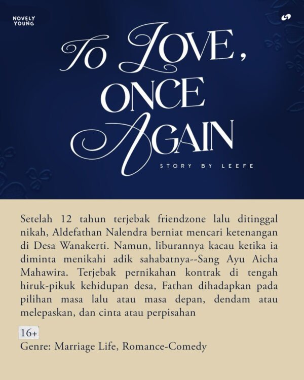 novel to love, once again leefe skuad gratis biaya packing