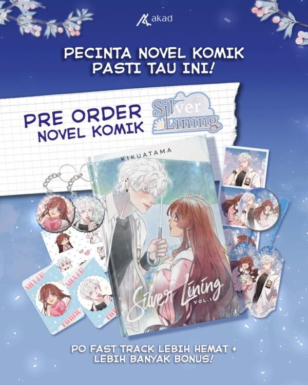 novel silver lining kikutama akad gratis biaya packing