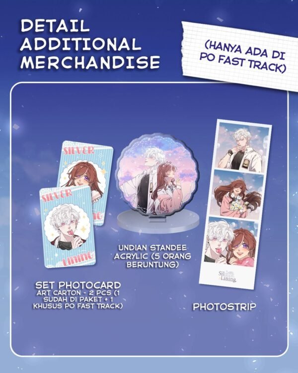 novel silver lining kikutama akad gratis biaya packing