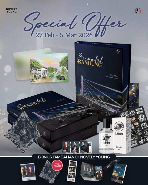 novel berandal bandung djiiwaraga redswan books gratis biaya packing (bonus photostrip)