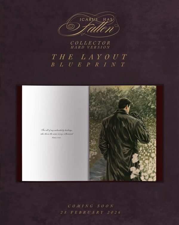 novel icarus has falen collector's edition shea may jolly marchen house publishing