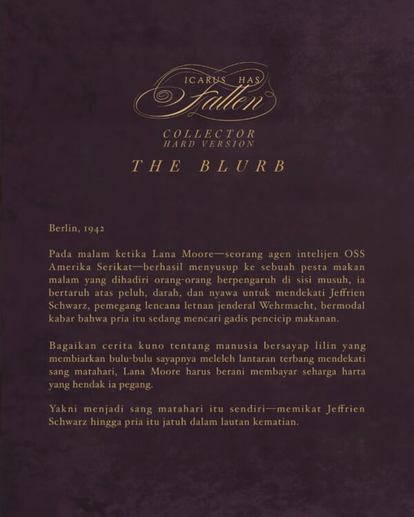 novel icarus has falen collector's edition shea may jolly marchen house publishing