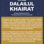 kitab dalailul khairat buku agama islam imam al jazuli turos pustaka gratis packing