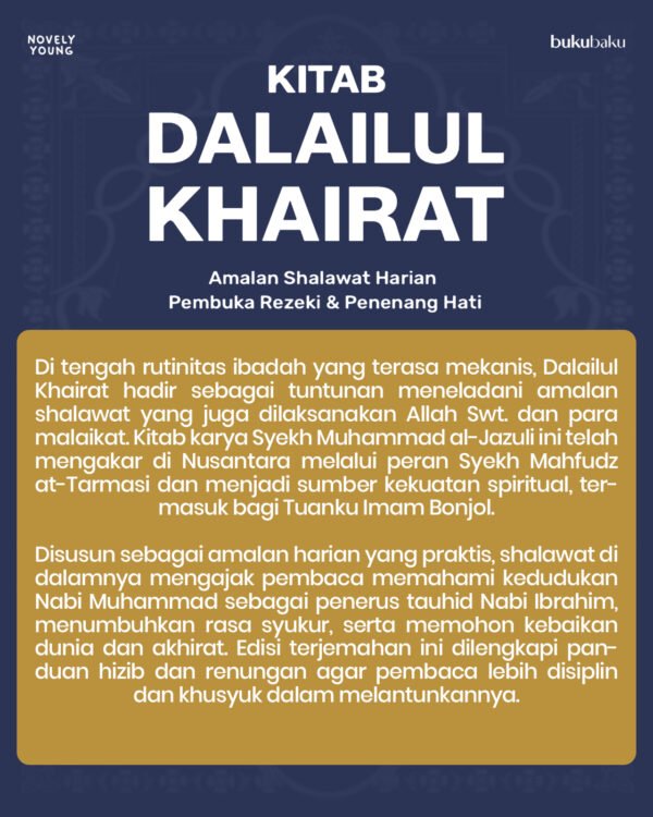 kitab dalailul khairat buku agama islam imam al jazuli turos pustaka gratis packing