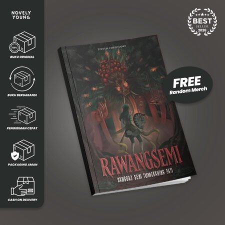 novel rawangsemi steven christiano tekad gratis biaya packing (bonus standing character)
