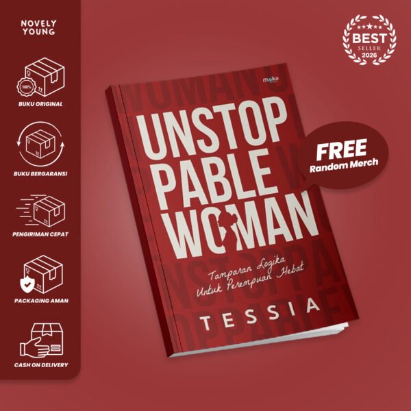 buku unstoppable woman tessia mokamedia gratis biaya packing