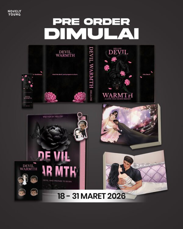 novel devil warmth hellosi gratis biaya packing