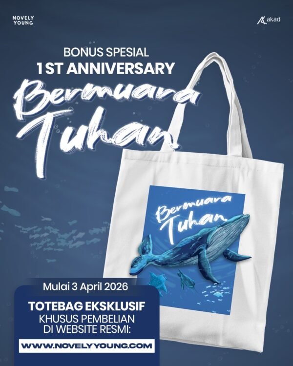 novel bermuara tuhan 1st anniversary edition hardcover with special edges jaquenza eden akad