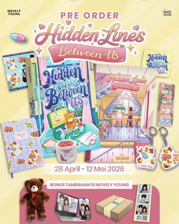 novel hidden lines between us heloinire rainbook publishing gratis biaya packing