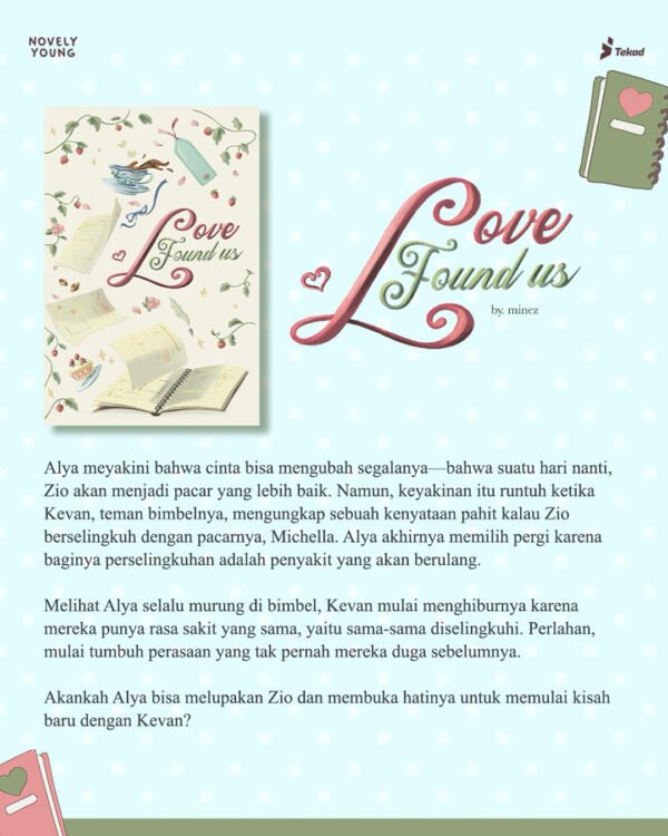 novel love found us inez tekad gratis biaya packing