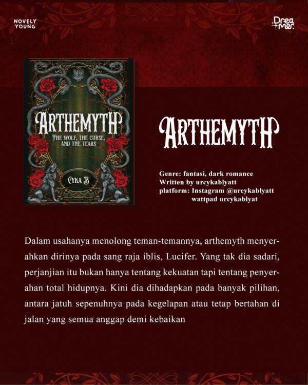 novel arthemyth cyka b tekad gratis biaya packing