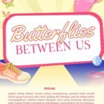 novel butterflies between us by rieke agnes skuad