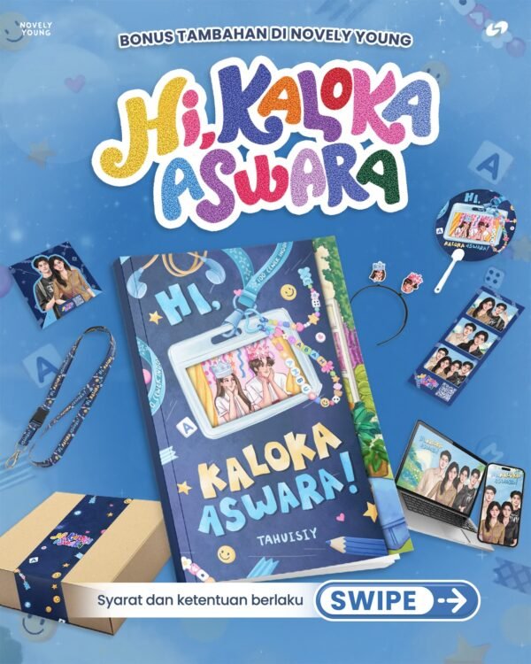 novel hi kaloka aswara! tahuisiy skuad gratis biaya packing