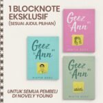 novel geez & ann #3 rintik sedu gagasmedia gratis biaya packing
