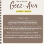 novel geez & ann #3 rintik sedu gagasmedia gratis biaya packing