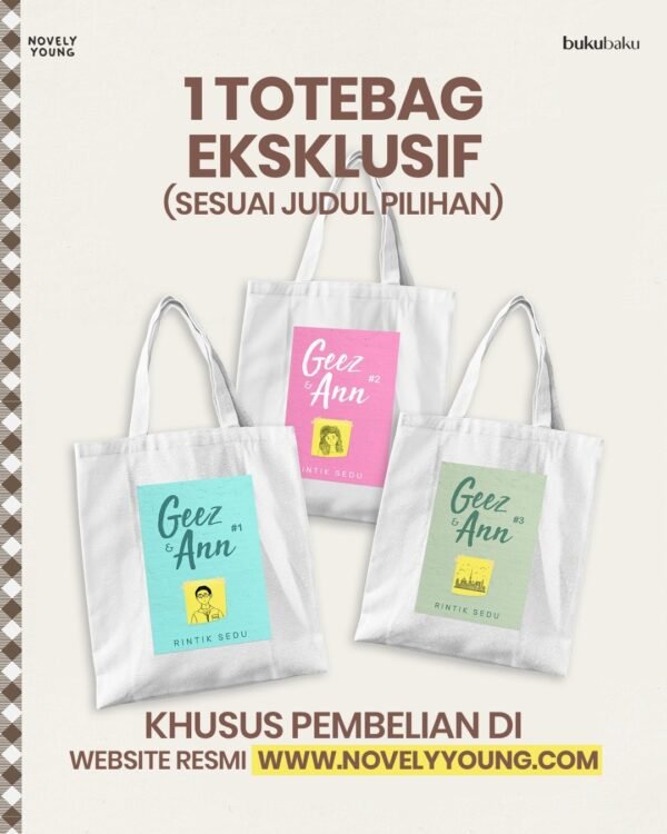 novel geez & ann#1 rintik sedu gagasmedia gratis biaya packing