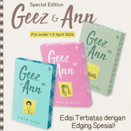 novel geez & ann#1 rintik sedu gagasmedia gratis biaya packing