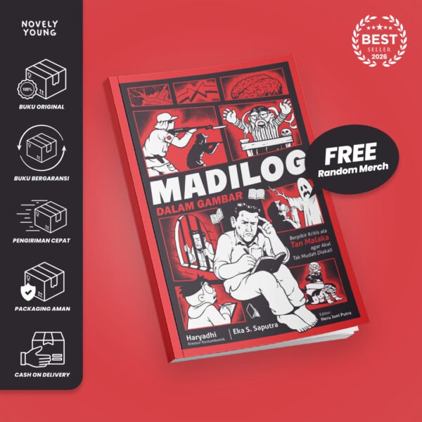 buku madilog dalam gambar eka suryana saputra bentang pustaka gratis biaya packing