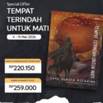 novel tempat terindah untuk mati seno gumira ajidarma mizan gratis biaya packing