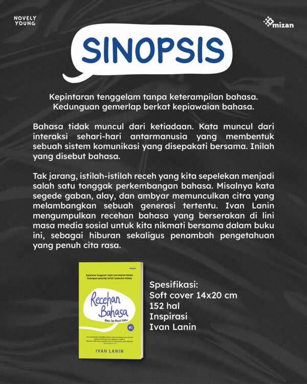 recehan bahasa ivan lanin mizan publishing
