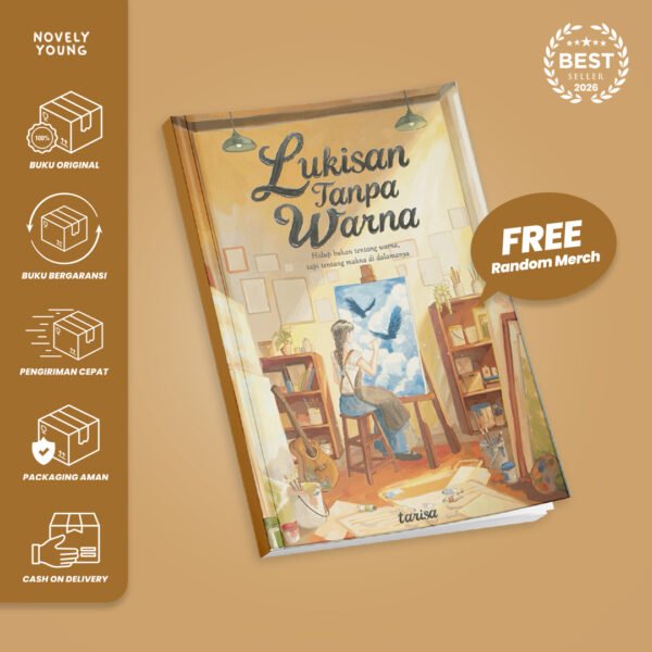 novel lukisan tanpa warna tarisa tekad gratis biaya packing