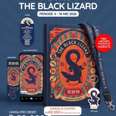 novel the black lizard edogawa ranpo sigma publishing gratis biaya packing