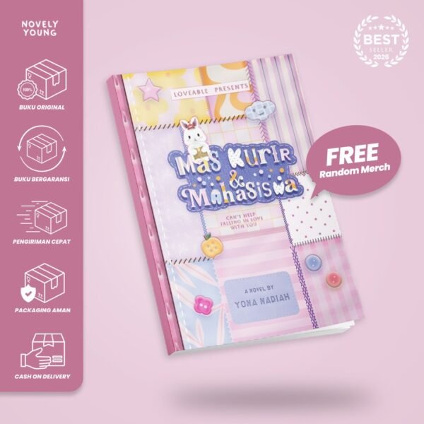 novel mas kurir & mahasiswa coretan.nanaz loveable gratis biaya packing