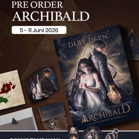 novel archibald : the star, the fire, the shadow deby deyn fantasious gratis biaya packing