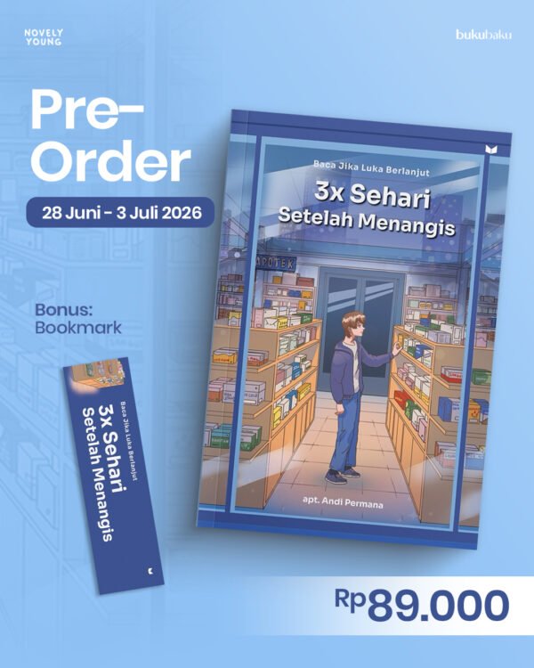 buku 3x sehari setelah menangis apt. andi permana mediakita gratis biaya packing