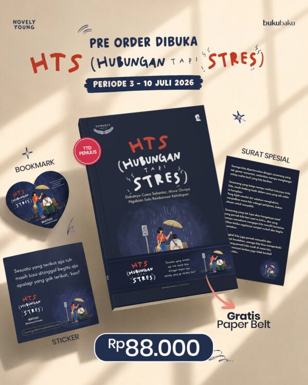 buku hts (hubungan tapi stres) matiaskristaaa gradien mediatama gratis biaya packing