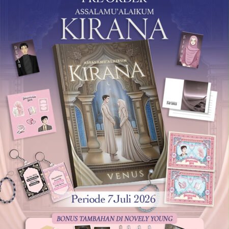 novel assalamu'alaikum kirana pena venus akad gratis biaya packing