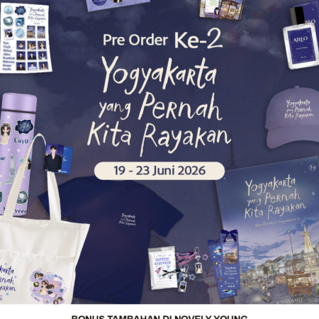 novel yogyakarta yang pernah kita rayakan raisyamq redswan books (bonus standing paper)