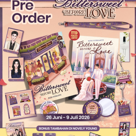 novel bittersweet before love laveeis cloudbooks publishing gratis biaya packing