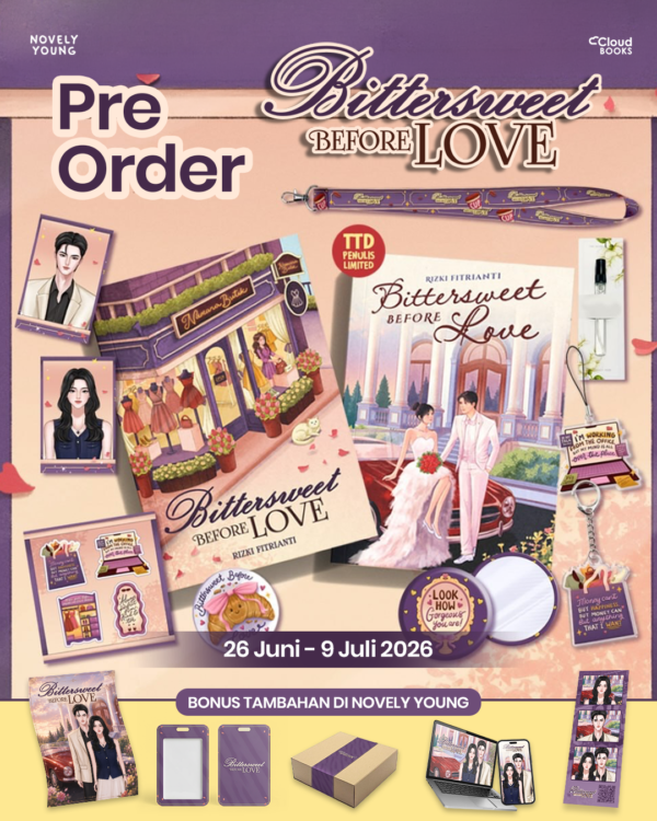 novel bittersweet before love laveeis cloudbooks publishing gratis biaya packing