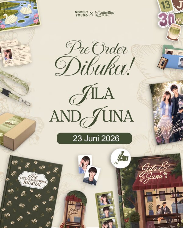 novel jila & juna sandriani pace butterflies books gratis biaya packing