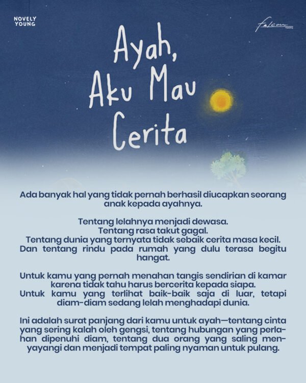 buku ayah, aku mau cerita santy diliana falcon publishing gratis biaya packing