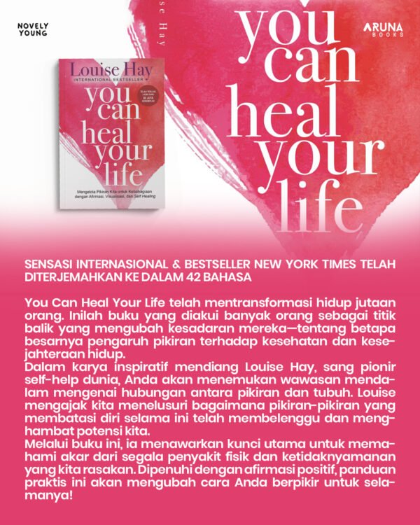 buku you can heal your life louise hay arunabooks publishing gratis biaya packing