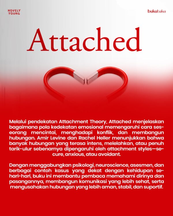buku attached amir levine renebook gratis biaya packing