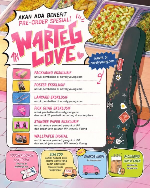 novel warteg in love iyya skuad gratis biaya packing