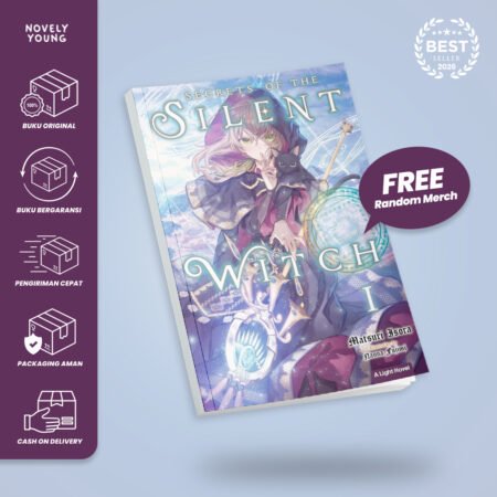 novel secrets of the silent witch 1 matsuri isora kadokawa gratis biaya packing