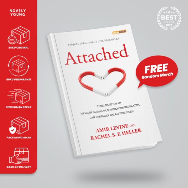 buku attached amir levine renebook gratis biaya packing