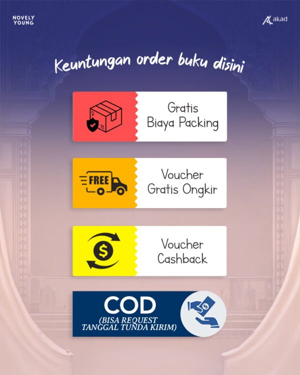 novel assalamu'alaikum kirana pena venus akad gratis biaya packing