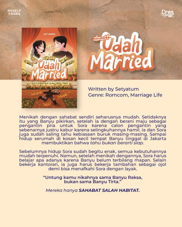 novel almost udah married setyarum dreamer x tekad gratis biaya packing