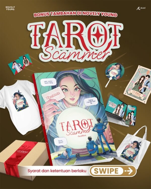 novel tarot scammer deo wen akad gratis biaya packing