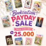 promo novel bookcation payday sale penerbit cloudbooks & rainbooks gratis biaya packing