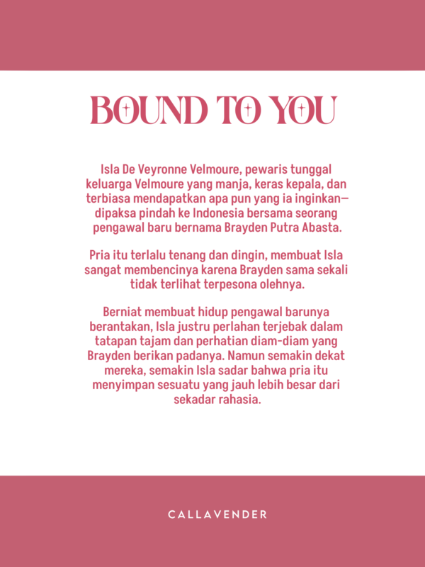 novel bound to you callavender