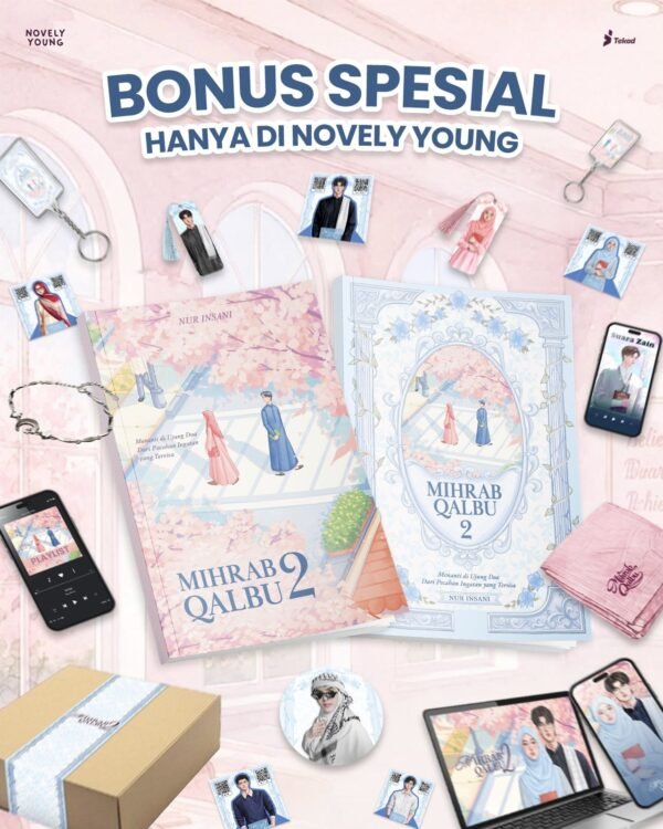 novel mihrab qalbu 2 nur insani tekad gratis biaya packing