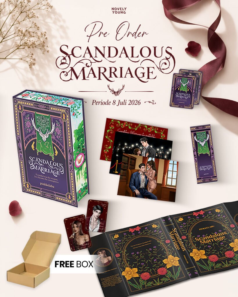 Novel Scandalous Marriage - Pinkkelabu - Gratis Biaya Packing