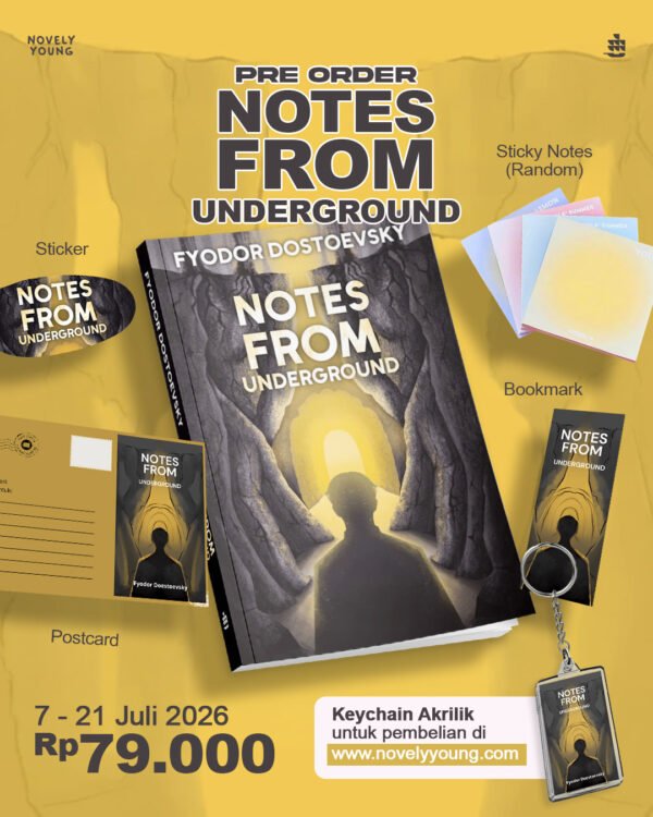 novel notes from underground fyodor dostoevsky gramedia gratis biaya packing