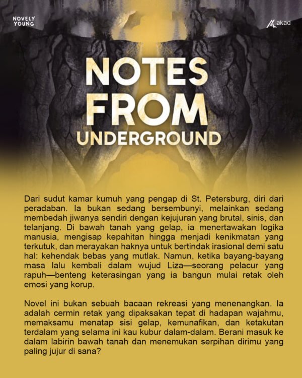 novel notes from underground fyodor dostoevsky gramedia gratis biaya packing